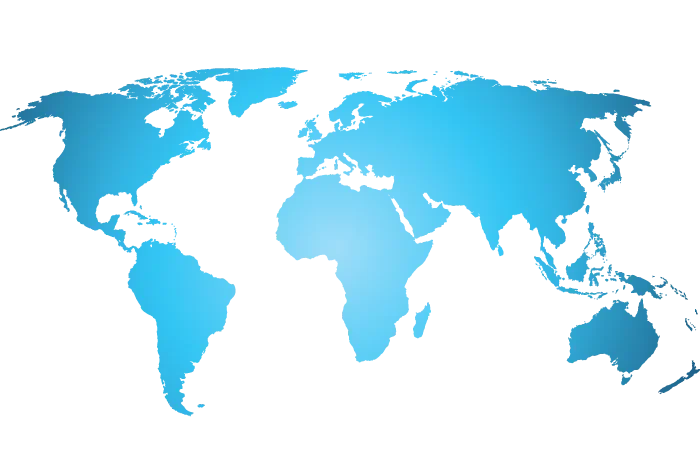 Romania Proxy World Map