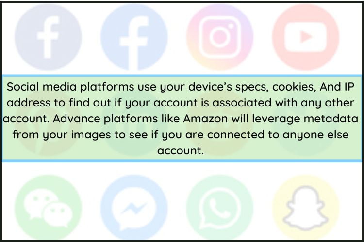 Proxy use for social media