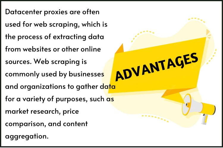 Advantages of datacenter proxies