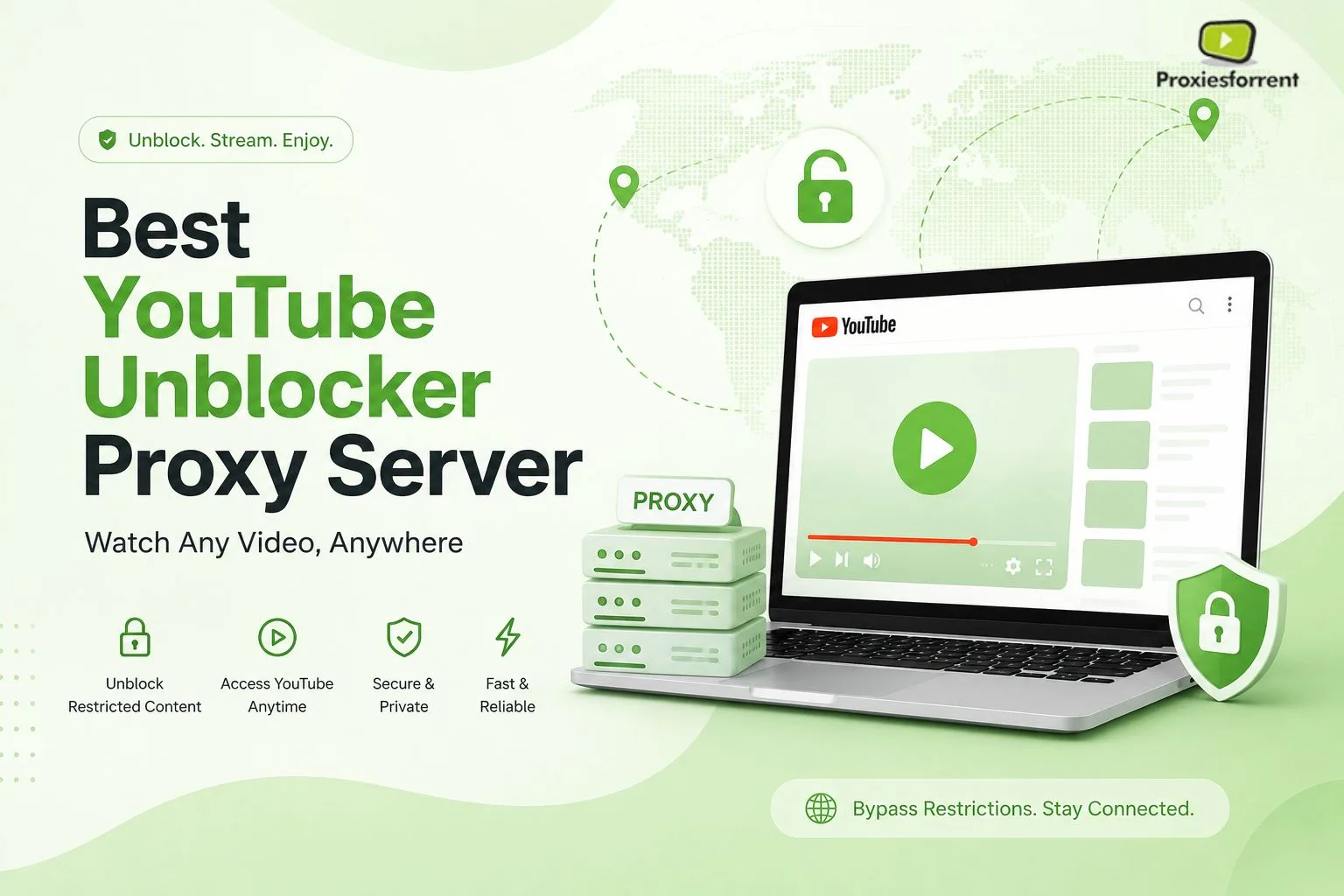 Best YouTube Unblocker Proxy Server - Watch Any Video, Anywhere