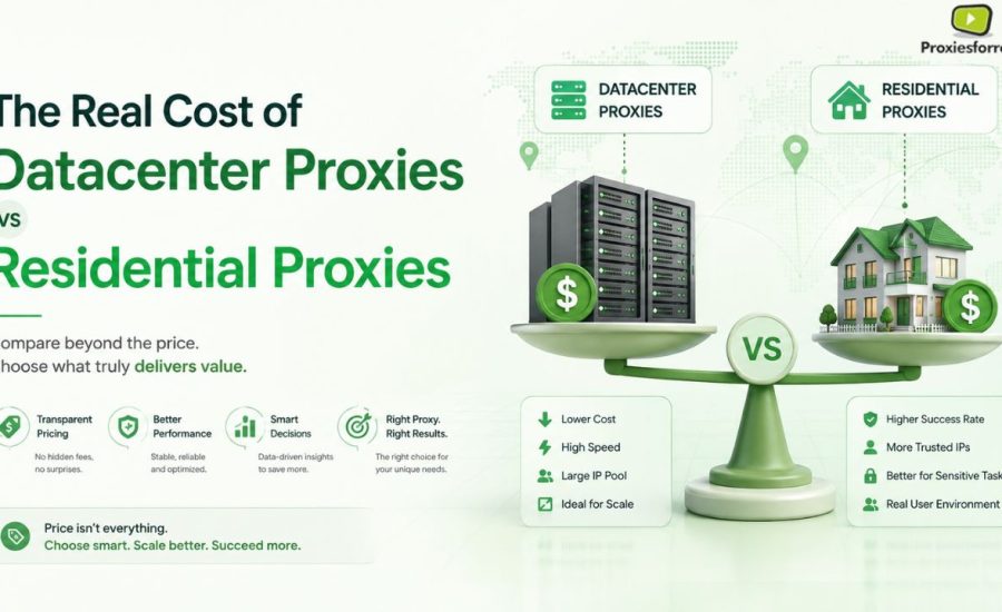 The Real Cost of Datacenter Proxies vs Residential Proxies