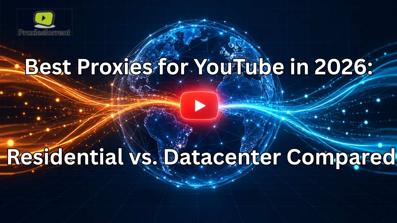 Best YouTube Proxies in 2026 – Residential VS. Data Center