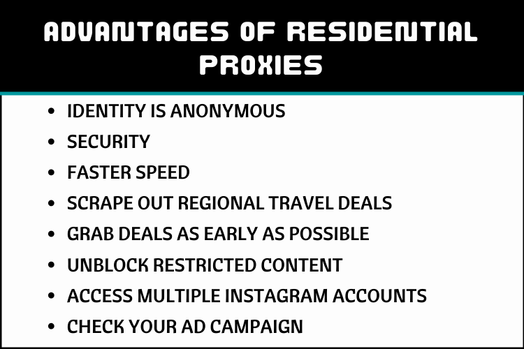 Residential proxy 