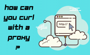 How can you cURL with a proxy?