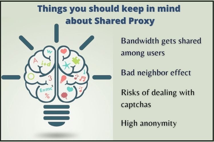 Things you should keep in mind about cheap shared proxy
