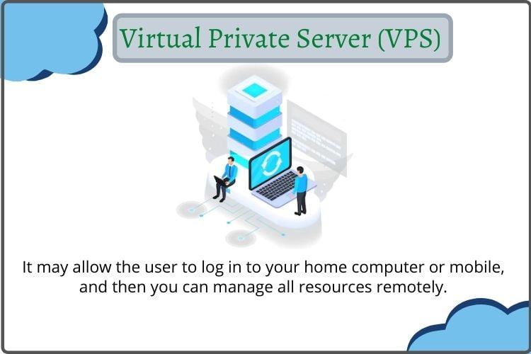 Virtual Private Server VPS Image