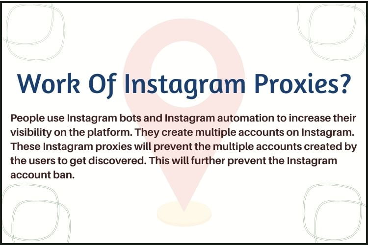 Work of instagram proxies