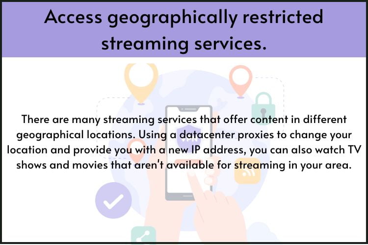 Access restricted content with datacenter proxies