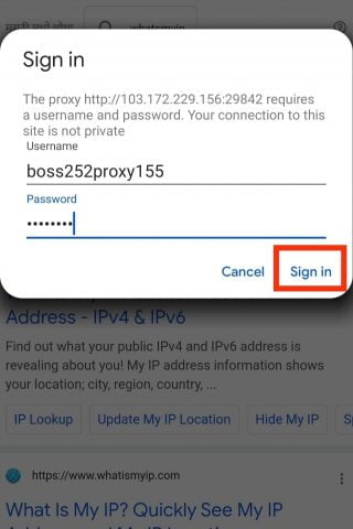 How to Setup Proxy For Android