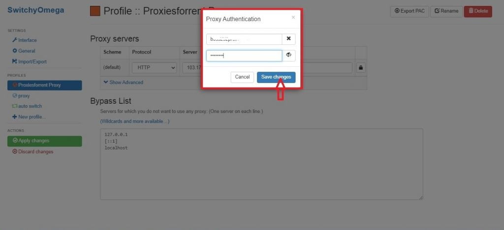 Step-6 How to Set Up switchyomega proxy