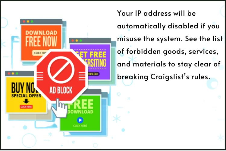 Why your IP is blocked on craigslist