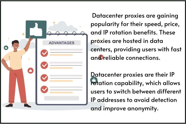Advantages of datacenter proxies