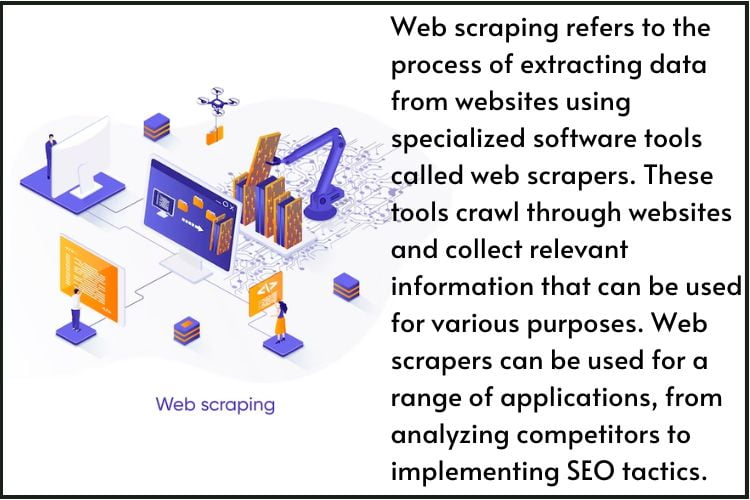 How does web scraping work