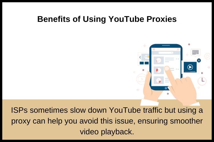 YouTube proxy, your internet connection is routed through a proxy server