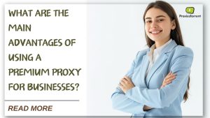 A premium proxy is a paid service that provides businesses with access to high-quality proxy servers.