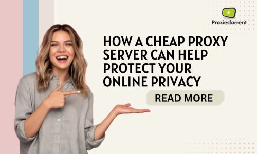 How a Cheap Proxy Server Can Help Protect Your Online Privacy