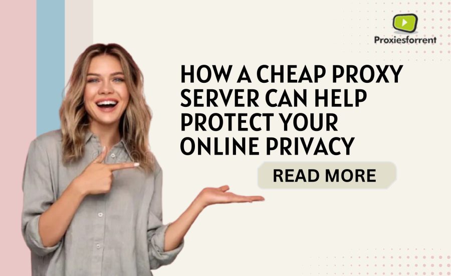 How a Cheap Proxy Server Can Help Protect Your Online Privacy