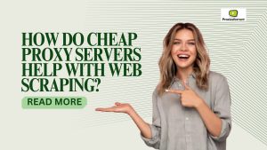 Cheap proxy servers are indispensable for successful web scraping.